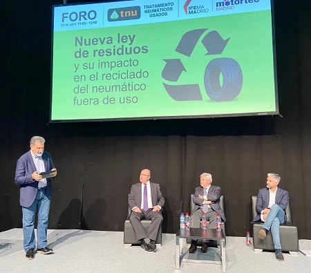 Foro TNU 'La nueva ley de residuos y su impacto en el reciclado del neumático fuera de uso'