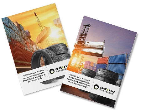 Datos de febrero sobre las importaciones de neumáticos asiáticos