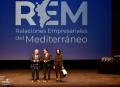 Joaquín Pérez Vázquez, recibiendo su Premio REM