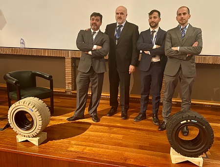 Ramón Martínez, Luca Sabelli, Jesús de Castro y Francisco Javier Tejedor