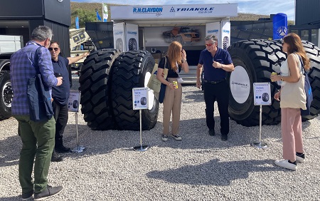 Triangle Tyre y RH Claydon en Hillhead 2022