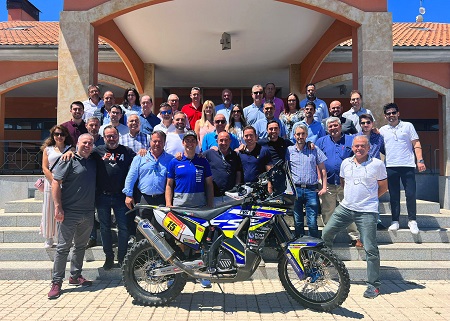 Foto de familia de la la Red Comercial de Grupo Andrés Neumáticos