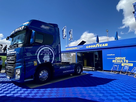 Parada en Madrid de la gira Drive Results de Goodyear