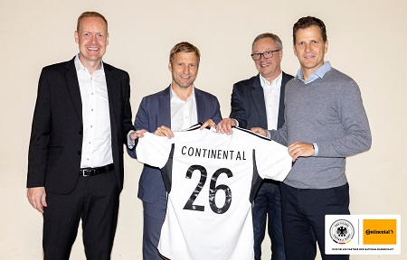 Continental, patrocinador de la 'Manchstaff'