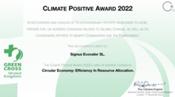 SIGNUS ha sido distinguido con el 'Premio de Clima Positivo 2022'
