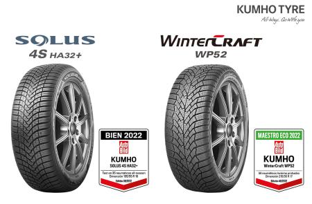 Buena nota a los neumáticos de Kumho