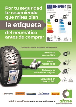 El etiquetado de neumáticos cumple 10 años