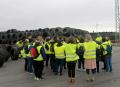 La asociación Down Alicante visita la fábrica de neumáticos de Insa Turbo