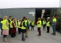 La asociación Down Alicante visita la fábrica de neumáticos de Insa Turbo