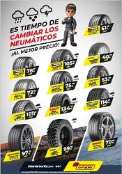 Confortauto facilita el cambio de neumáticos con ofertas inigualables para circular seguro en navidades
