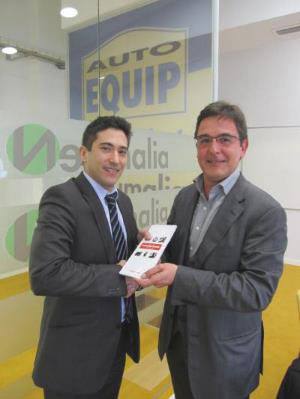 Alexandre Benaim (Roadstone) y Rafael Muntan (Neumalia)