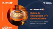 Flash LED lanza su primera baliza V16 conectada: FlashLED SOS