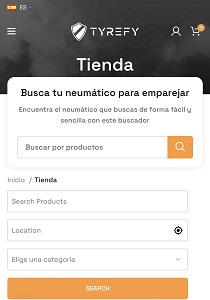 Primer emparejador de neumáticos
