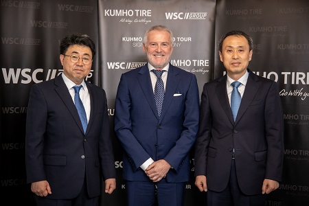 Yoon Jang-hyeok, Marcello Lotti y Lee Kang-seung