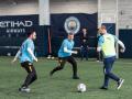 Sesión practica de fútbol en el Purple Summit 2023