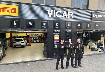 Ya luce los colores del Grupo Driver