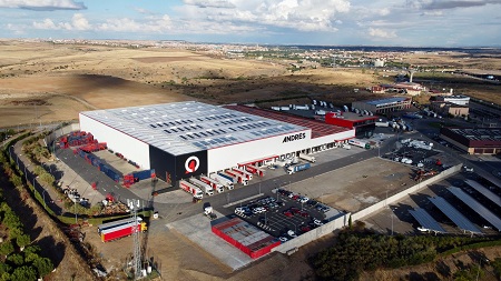Almacén de Grupo Andrés en Salamanca