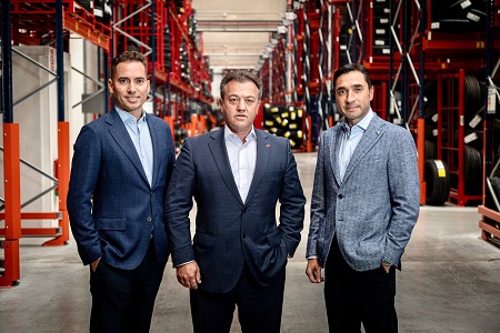Dirección de Grupo Andrés: Iván Andrés, Eduardo Salazar y Javier Andrés