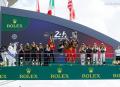Podium final de la carrera