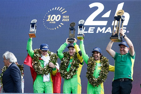 Podium en LMP2