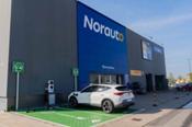 Iberdrola impulsa la descarbonización de Norauto con la instalación de una red de recarga pública