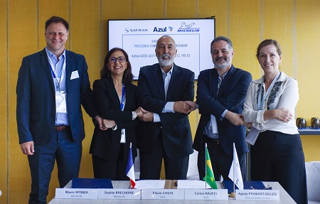  Azul selecciona el neumático conectado PresSense de Michelin y Safran para su flota