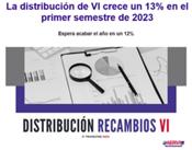 La distribución de recambios de vehículo industrial crece un 13 por ciento en el primer semestre de 2023