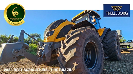 Trelleborg, 'Mejor Neumático Agrícola' en los Premios Visão Agro Centro-Sul Awards