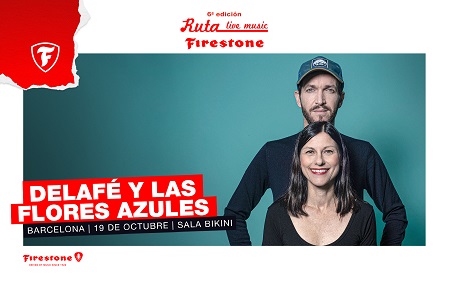Delafé y Las Flores Azules en Barcelona con Ruta Firestone