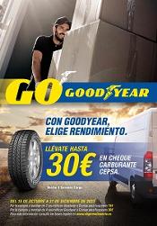 Goodyear entrega cheques carburante por la compra de sus neumáticos para furgoneta 