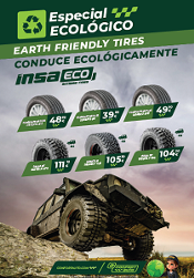 Confortauto invita a una conducción ecológica con precios especiales en cubiertas Insa Turbo