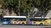  Grupo Soledad y Nexen transforman los autobuses de Madrid y Barcelona en auténticas obras de arte