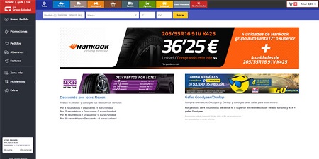 Neumáticos Soledad actualiza su plataforma B2B
