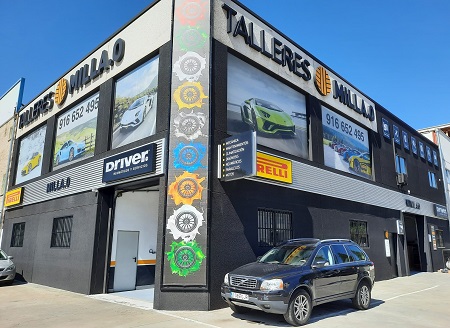 Talleres Milla 0 luce en sus dos talleres la nueva imagen corporativa de Grupo Driver