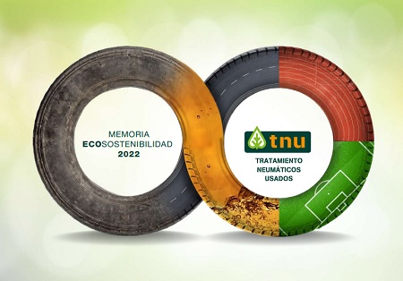 TNU recoge 94.860 toneladas de neumáticos fuera de uso en 2022
