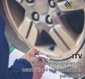 Los defectos graves de neumáticos en la ITV superan los niveles previos a la pandemia